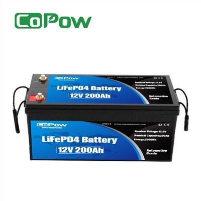 12V 200ah lithium-iontová baterie pro RV