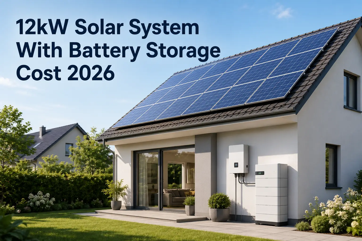 12kw solární systém s náklady na skladování baterie​ 2026