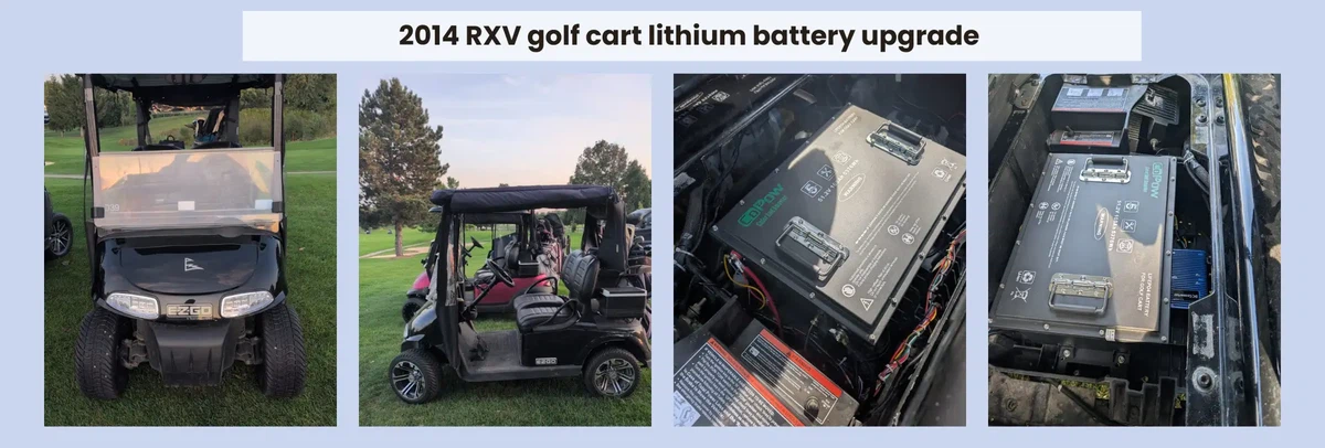 Customer Case 2 of CoPow Lithium Iron Phosphate Golf Cart Batteries Customer Case 2 of CoPow Lithium Iron Phosphate Golf Cart Batteries